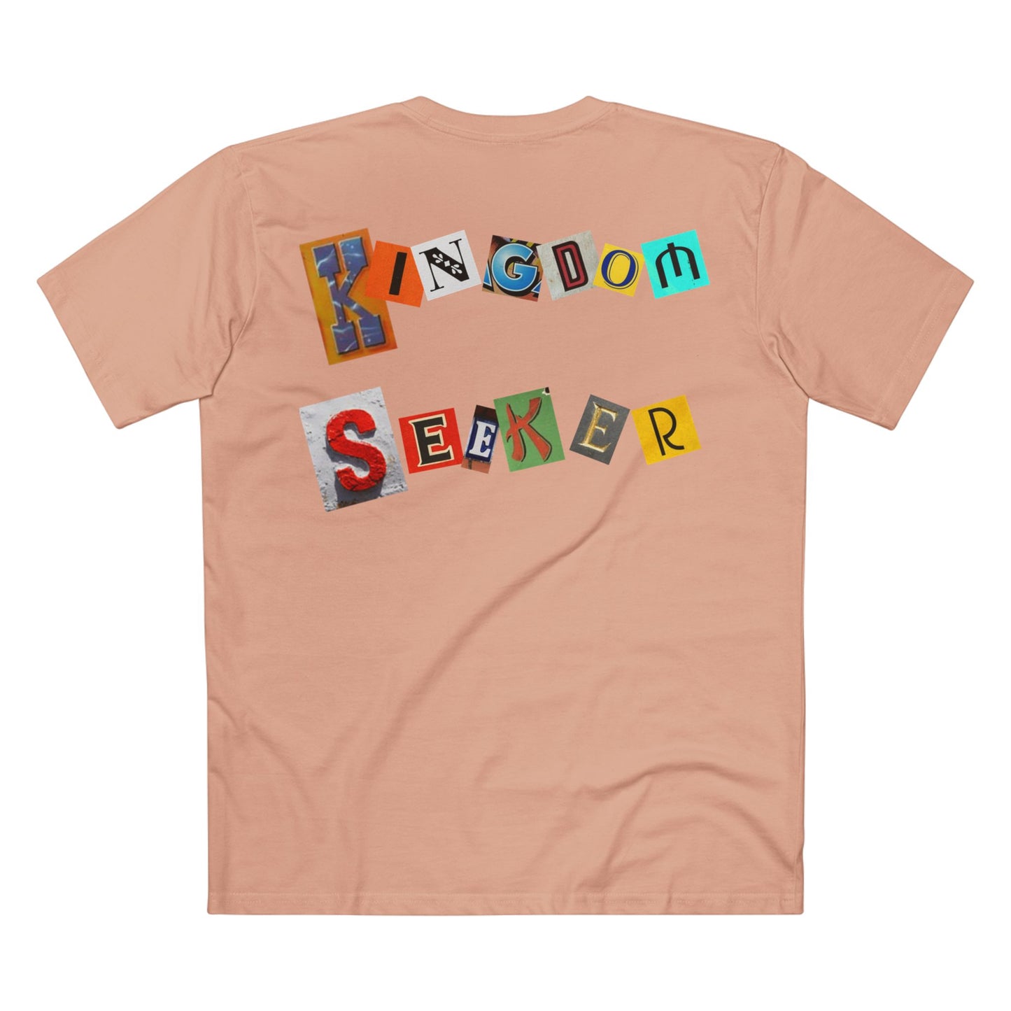 Faith Based Tee - 'KINGDOM SEEKER' Message Shirt