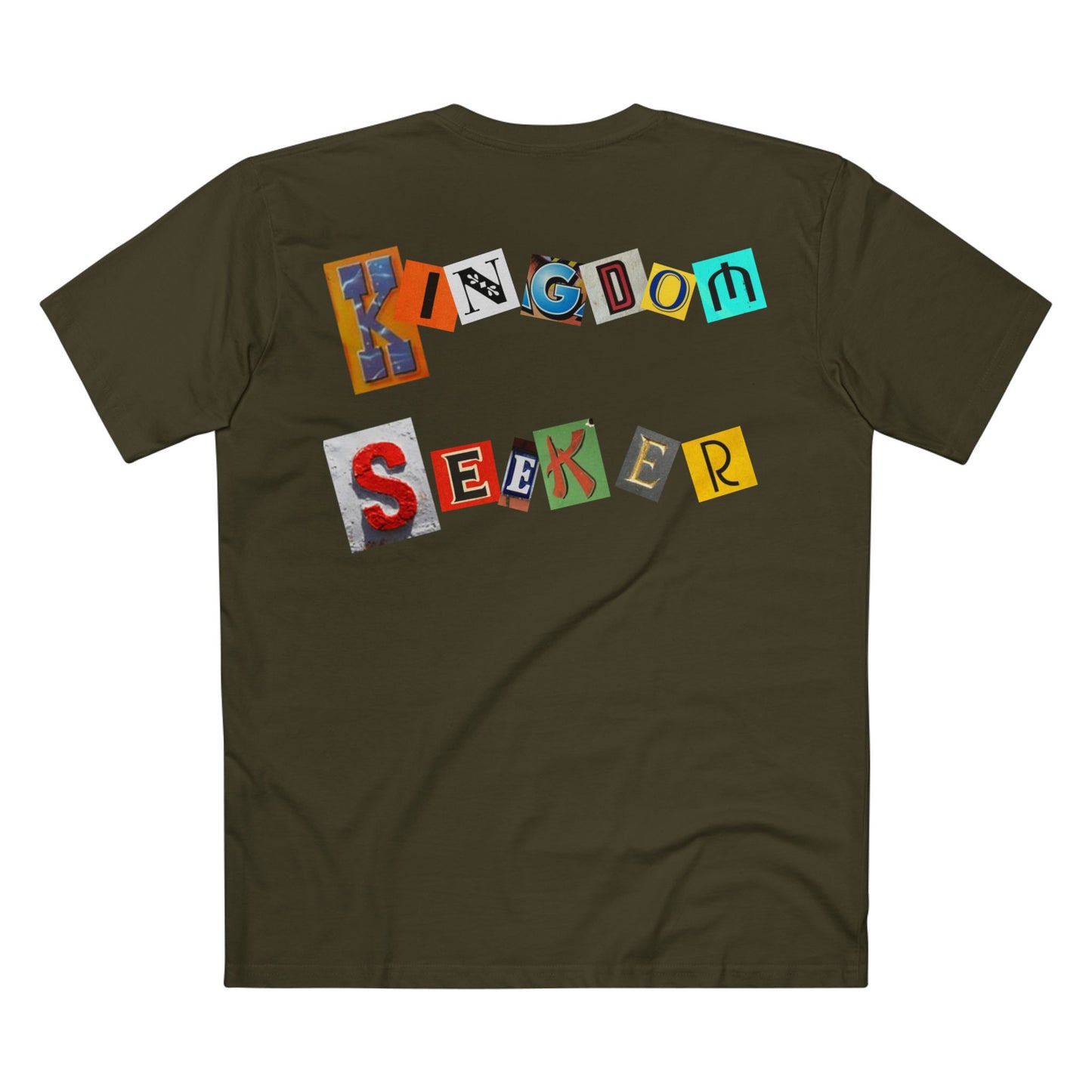 Faith Based Tee - 'KINGDOM SEEKER' Message Shirt