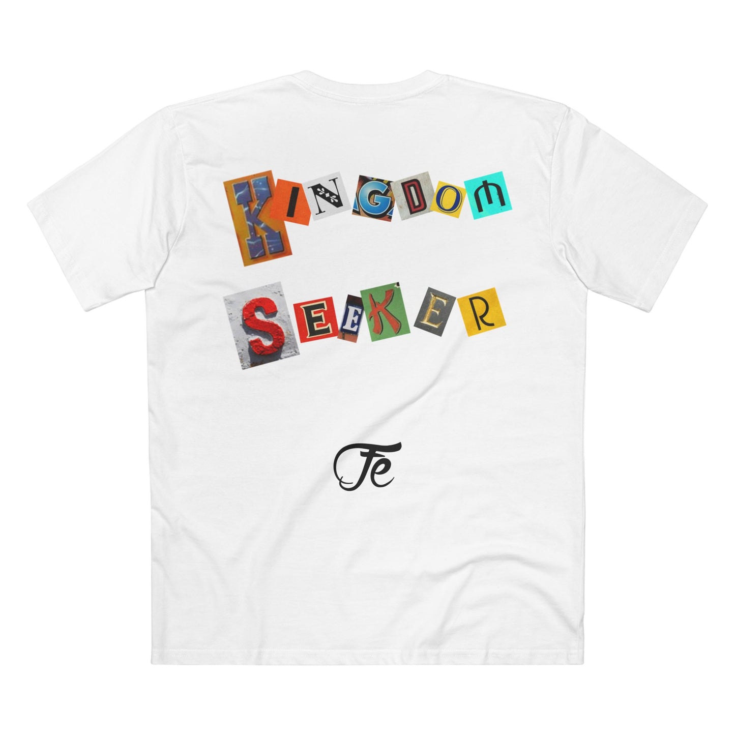 Faith Based Tee - 'KINGDOM SEEKER' Message Shirt