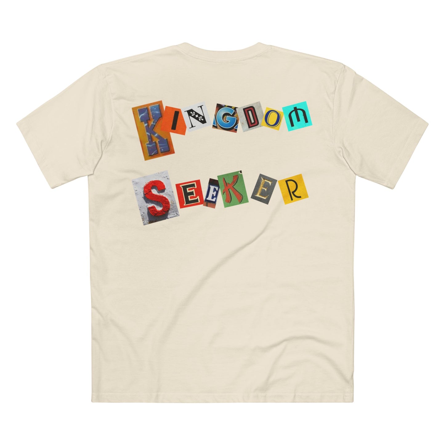 Faith Based Tee - 'KINGDOM SEEKER' Message Shirt
