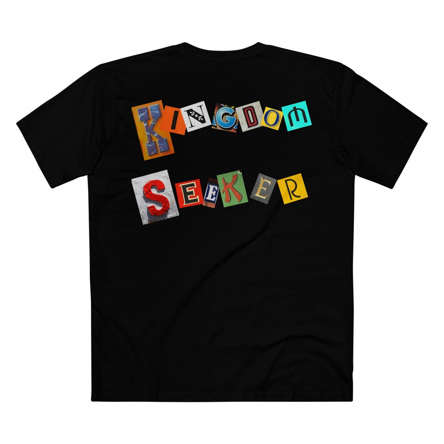 Faith Based Tee - 'KINGDOM SEEKER' Message Shirt