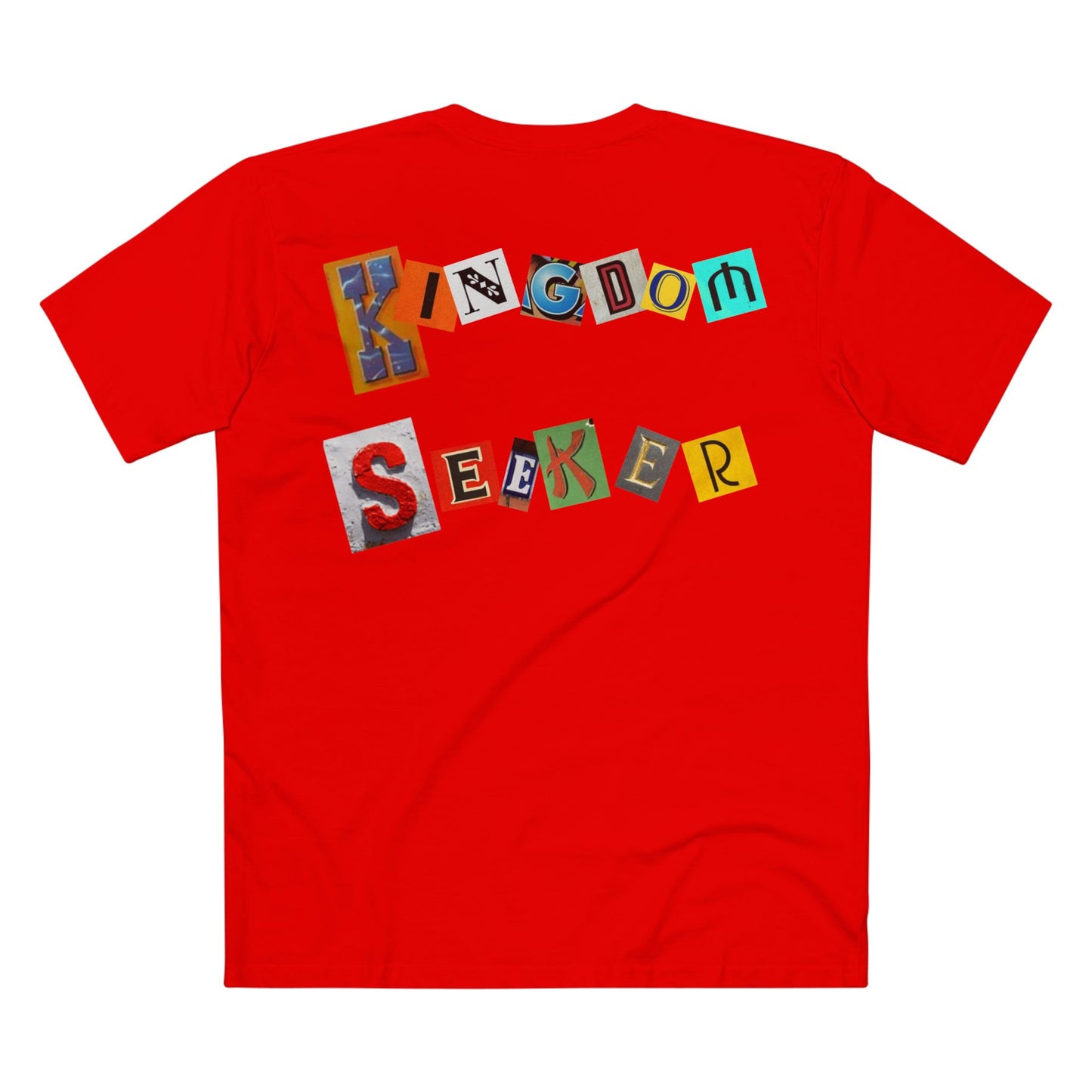 Faith Based Tee - 'KINGDOM SEEKER' Message Shirt