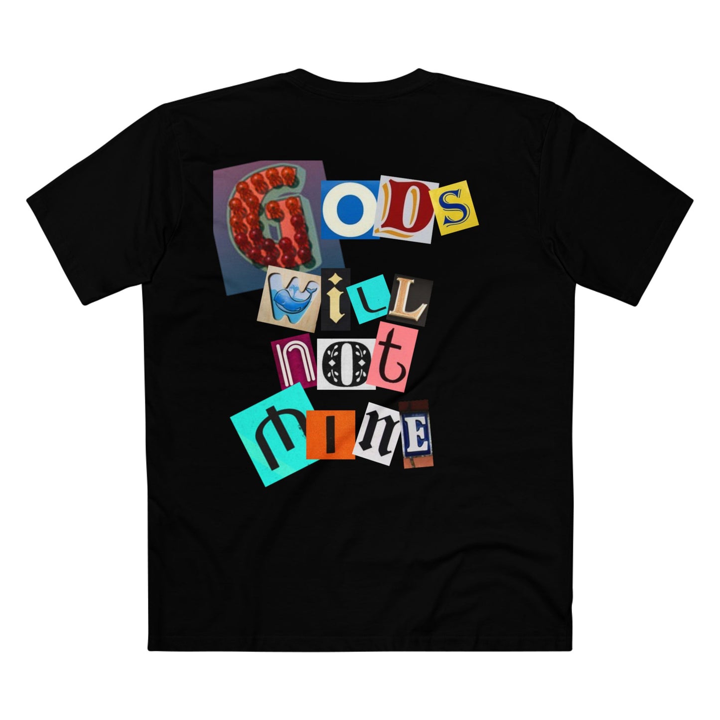 “God’s Will Not Mine” Shirt – Walk in Faith, Not Flesh