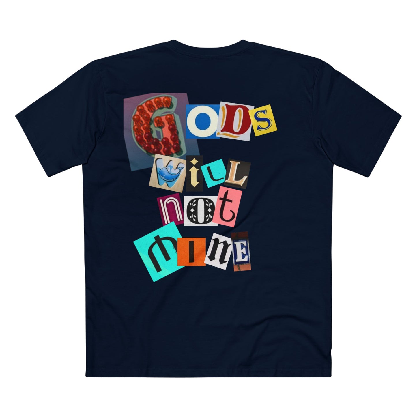 “God’s Will Not Mine” Shirt – Walk in Faith, Not Flesh