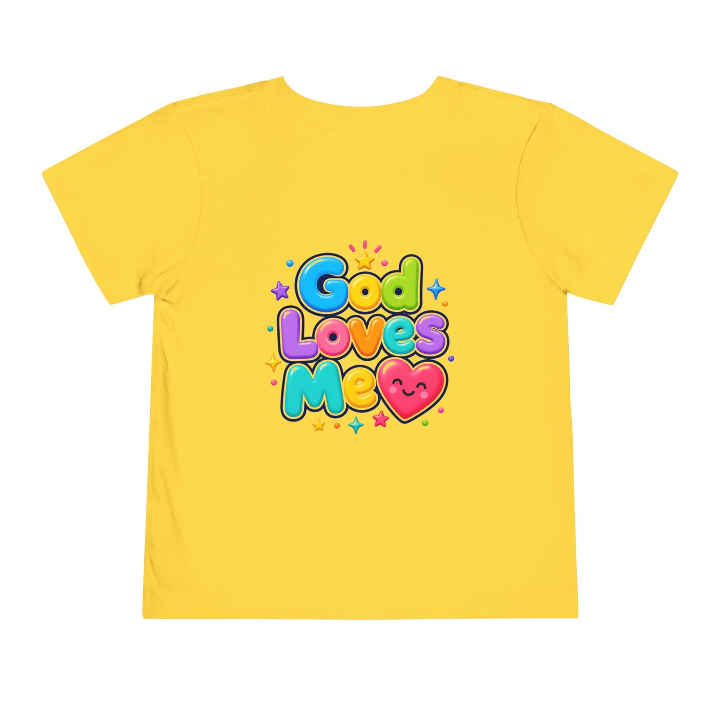 Fe God Loves Me Toddler Tee