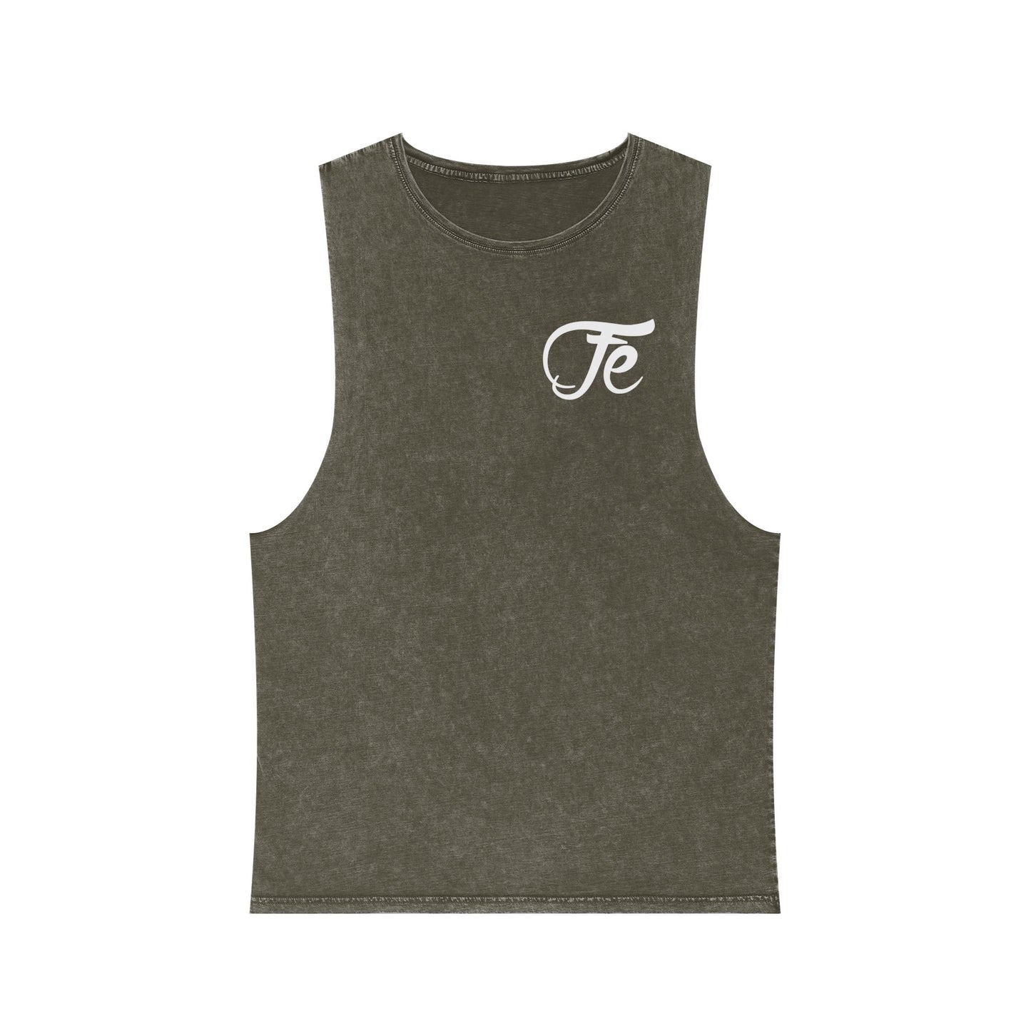 Kingdom & Fit Stonewash Tank — Honor God, Build Your Temple