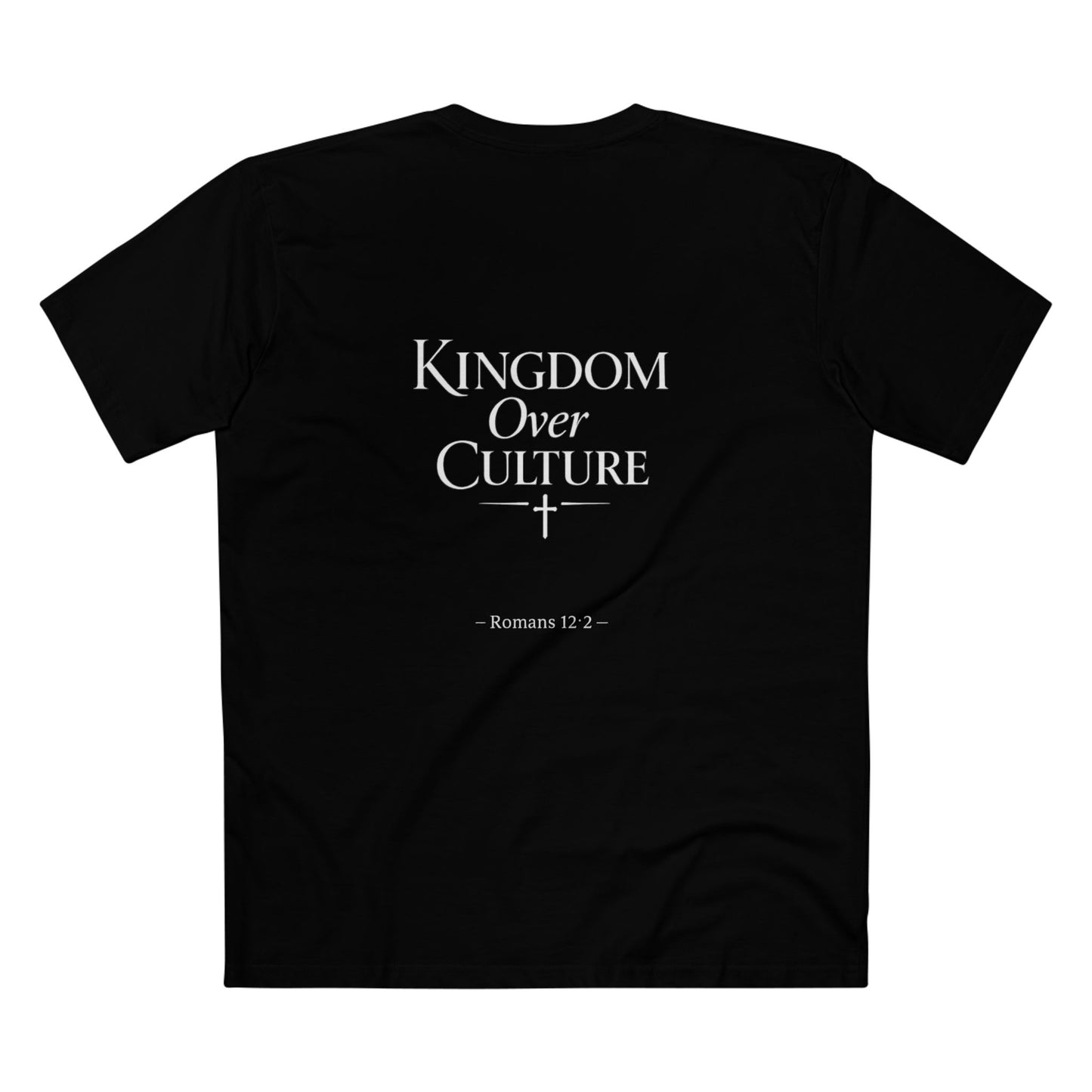 Kingdom Over Culture T‑Shirt (Romans 12:2)