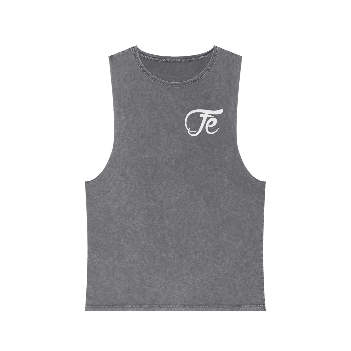 Kingdom & Fit Stonewash Tank — Honor God, Build Your Temple