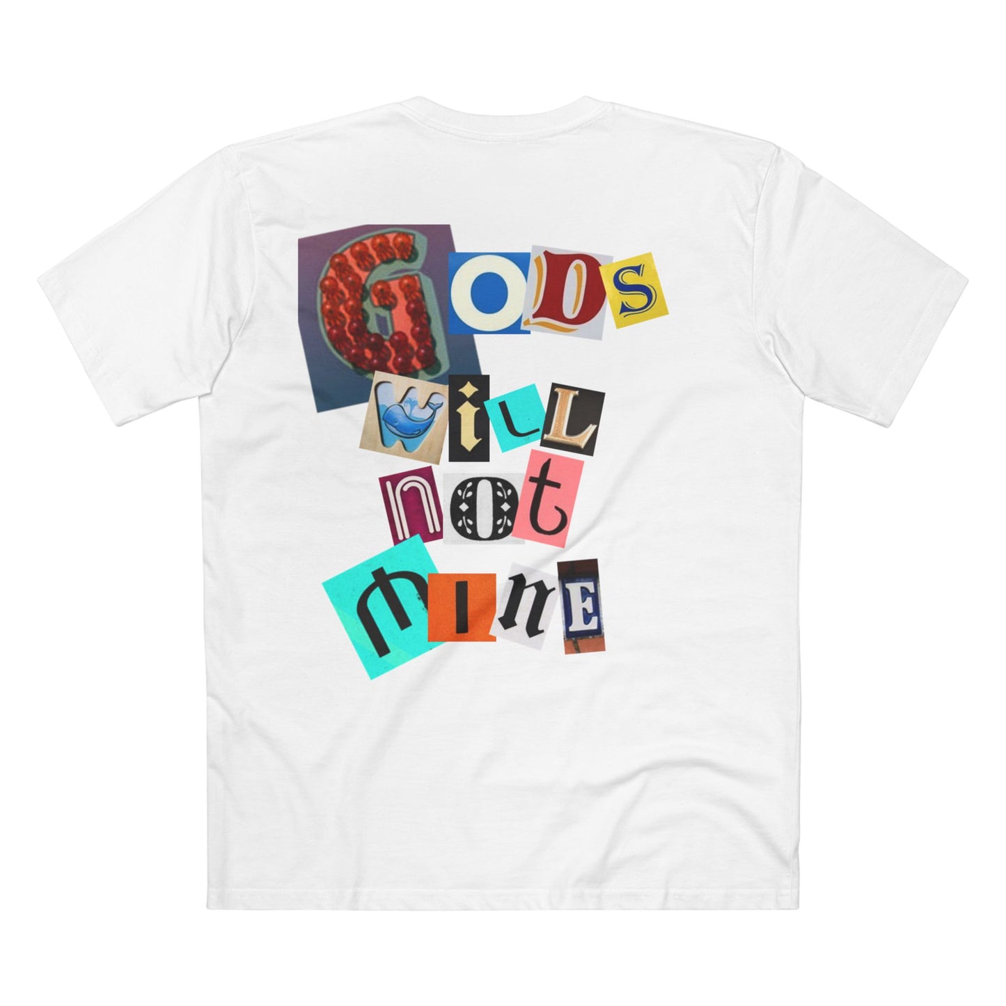 “God’s Will Not Mine” Shirt – Walk in Faith, Not Flesh