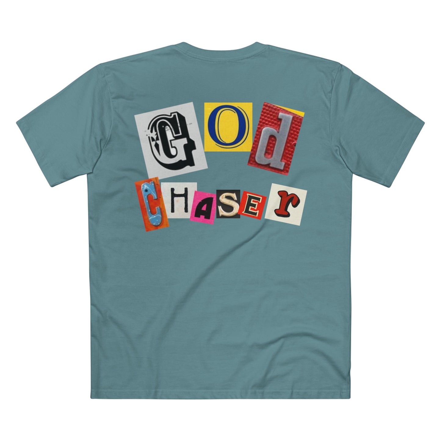 God Chaser Adult Staple Tee - Inspirational Graphic T-Shirt for Spiritual Seekers