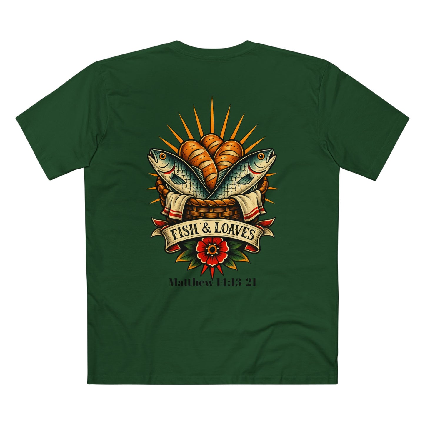 Fish & Loaves T-Shirt (Matthew 14:13-21)