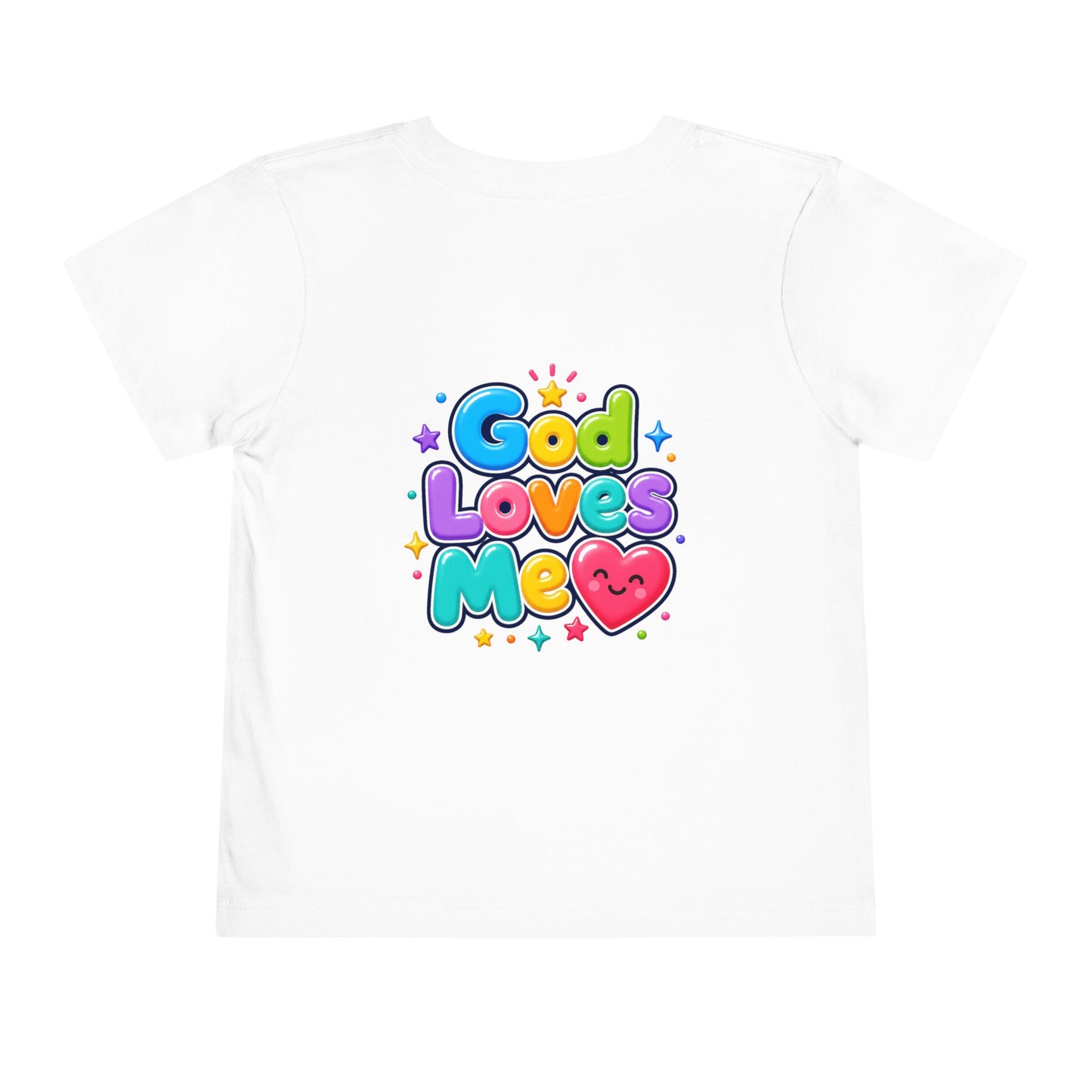 Fe God Loves Me Toddler Tee
