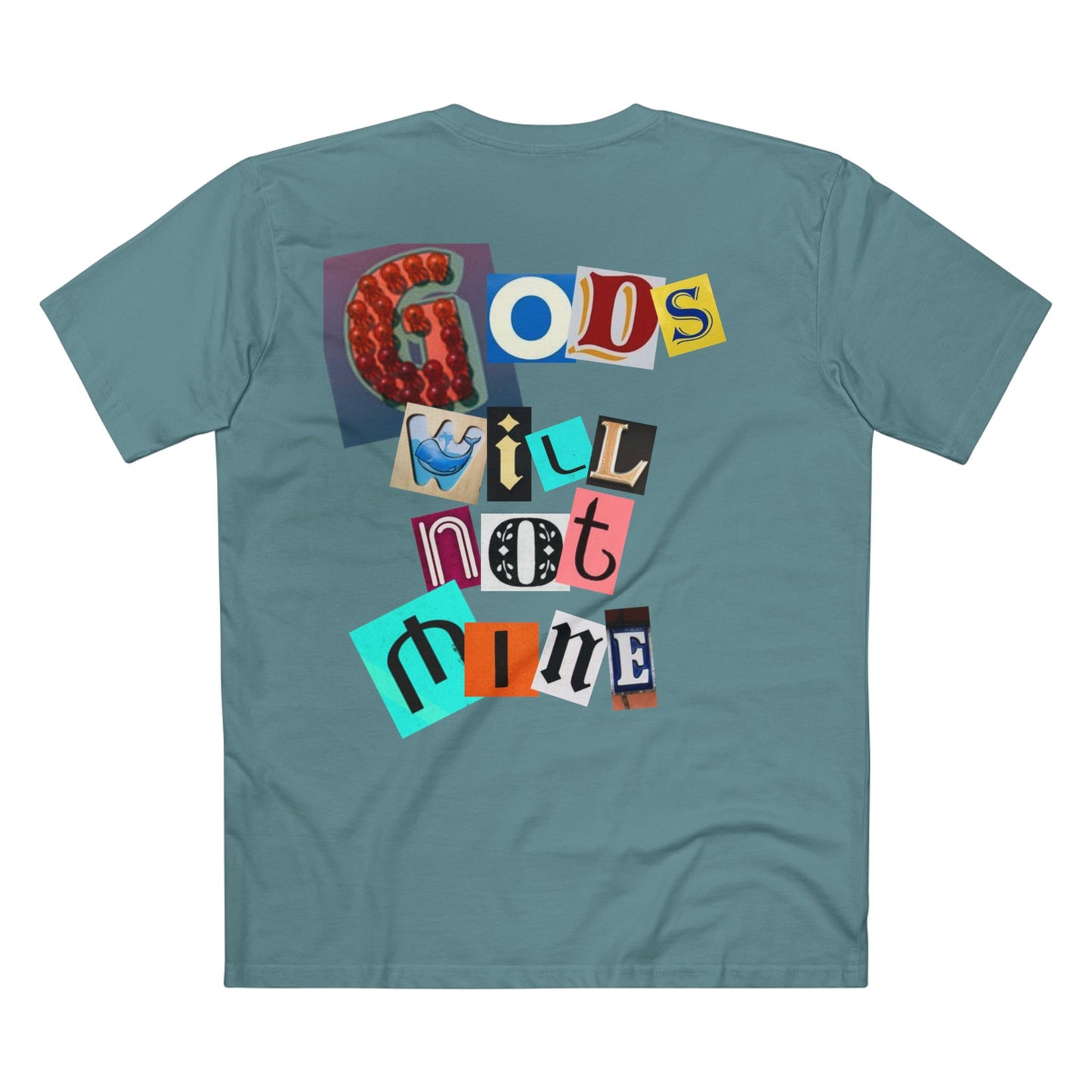 “God’s Will Not Mine” Shirt – Walk in Faith, Not Flesh