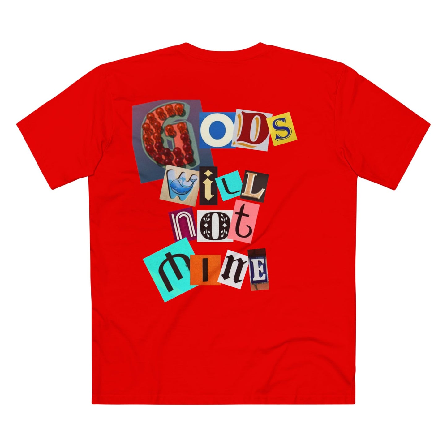 “God’s Will Not Mine” Shirt – Walk in Faith, Not Flesh