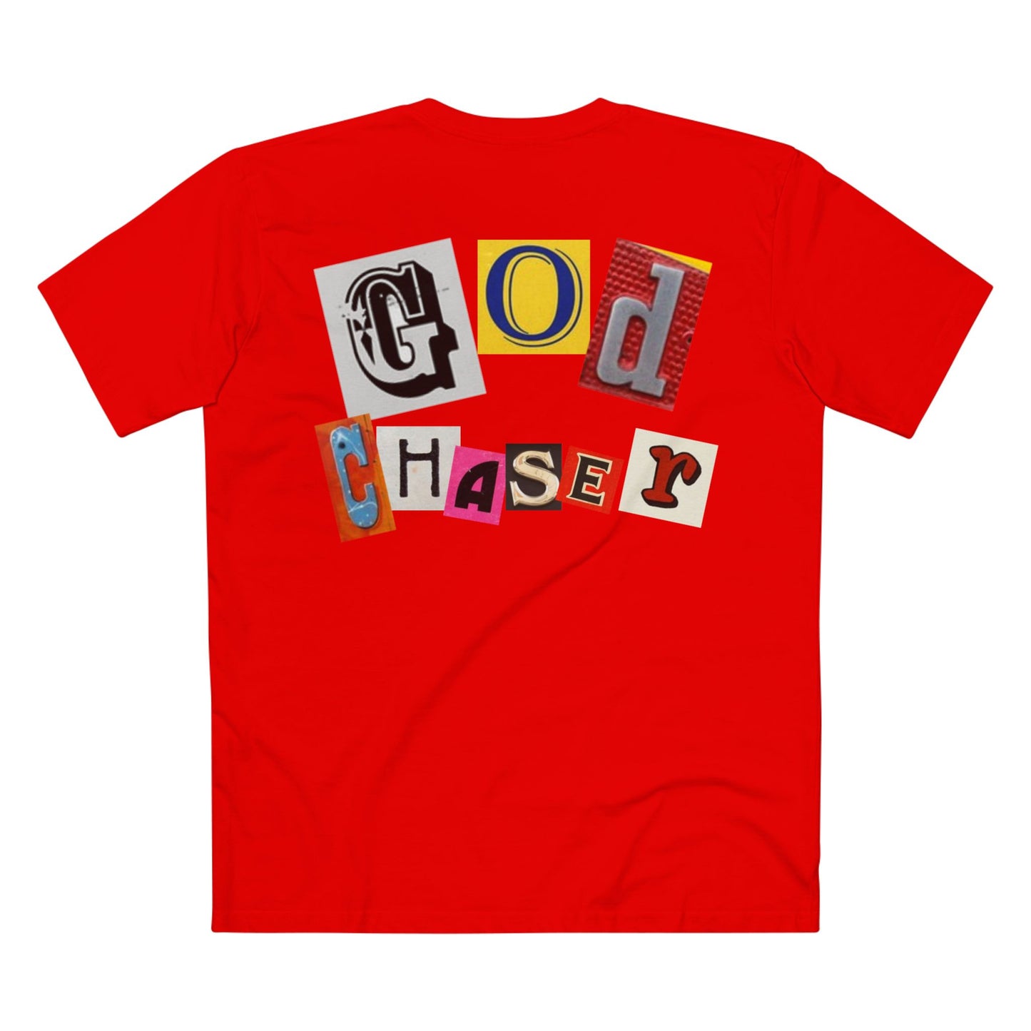 God Chaser Adult Staple Tee - Inspirational Graphic T-Shirt for Spiritual Seekers