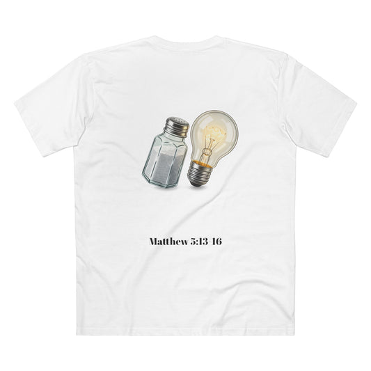 Salt & Light T‑Shirt — Inspirational "Be the Light and Salt of the Earth" Tee