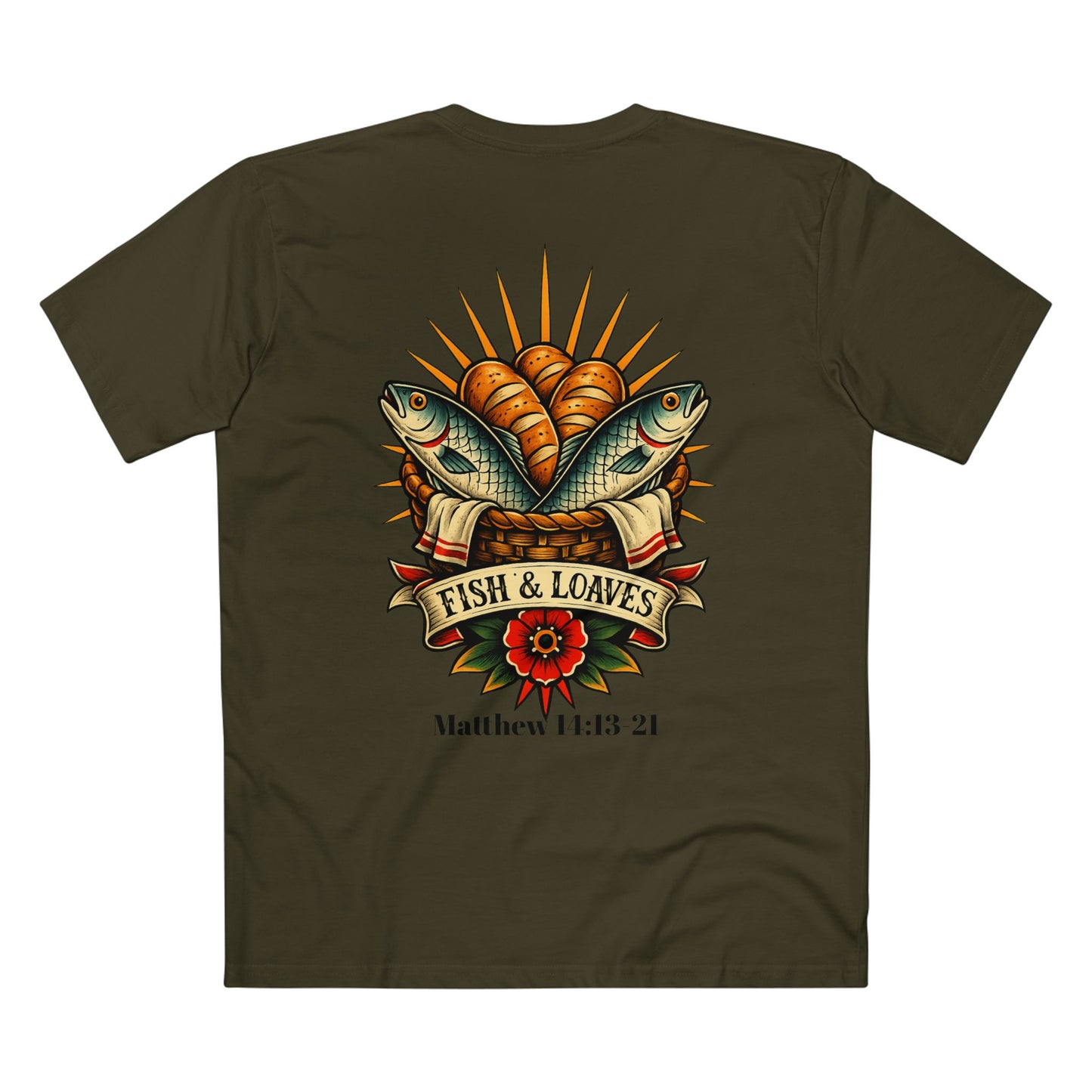 Fish & Loaves T-Shirt (Matthew 14:13-21)