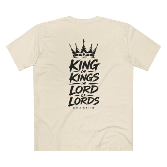 King of Kings T‑Shirt — Christian Faith Graphic Tee (Revelations 19:16)