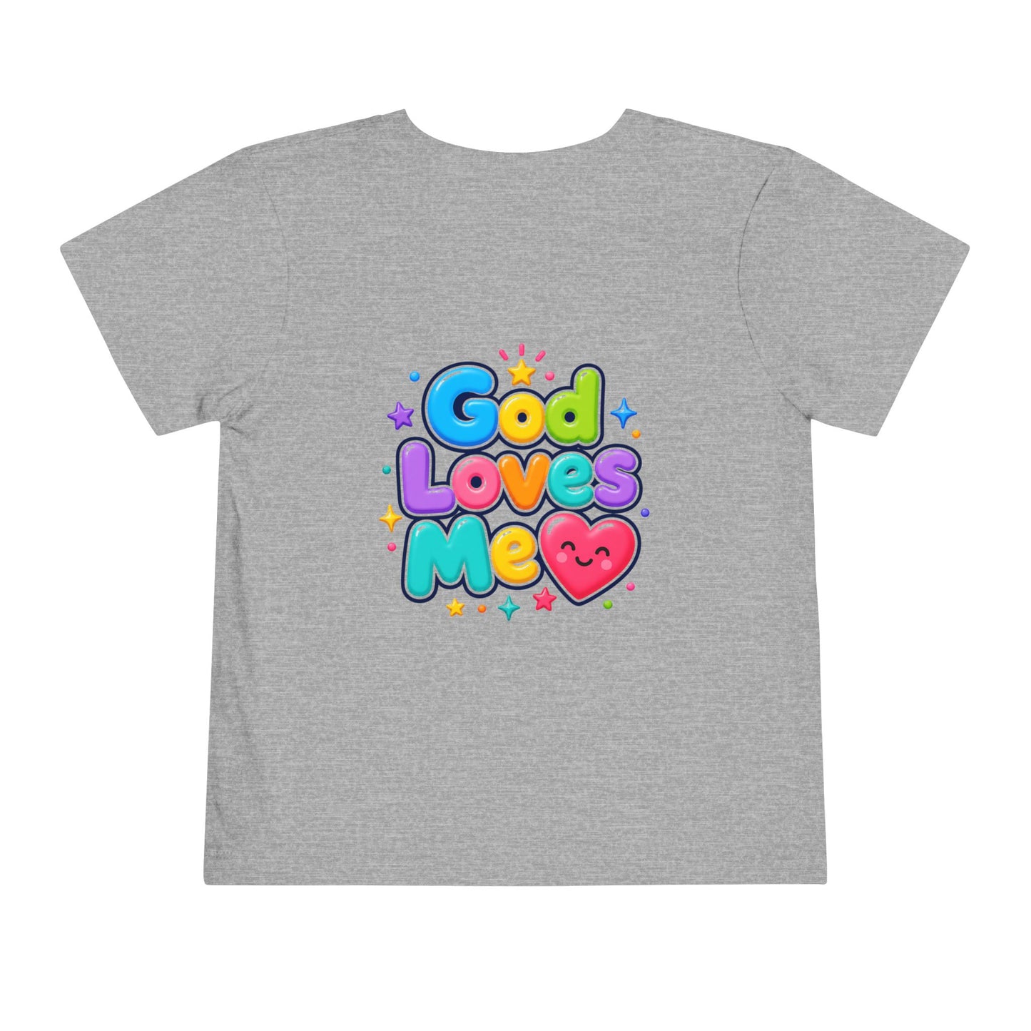 Fe God Loves Me Toddler Tee