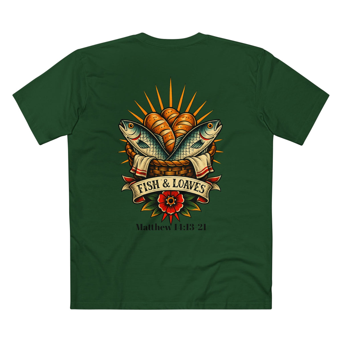 Fish & Loaves T-Shirt (Matthew 14:13-21)