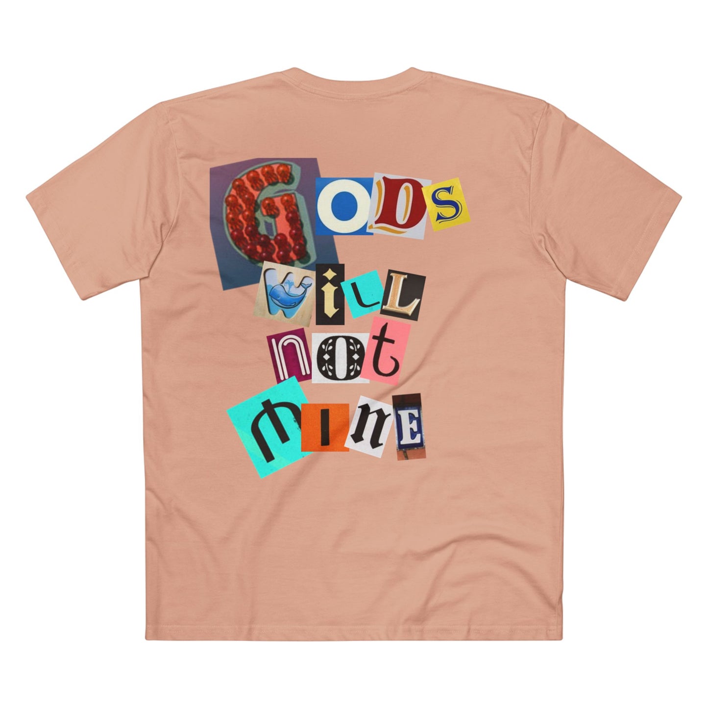 “God’s Will Not Mine” Shirt – Walk in Faith, Not Flesh