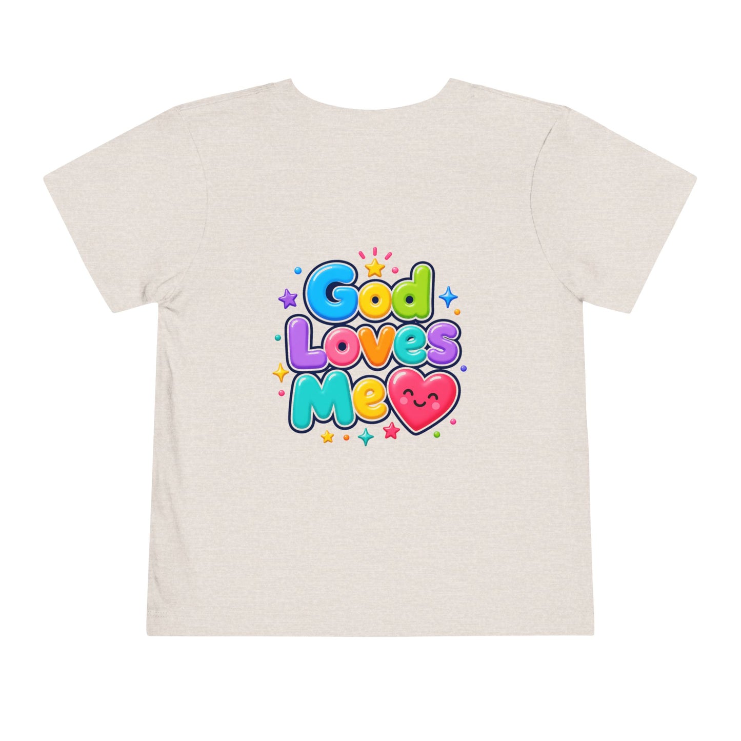Fe God Loves Me Toddler Tee