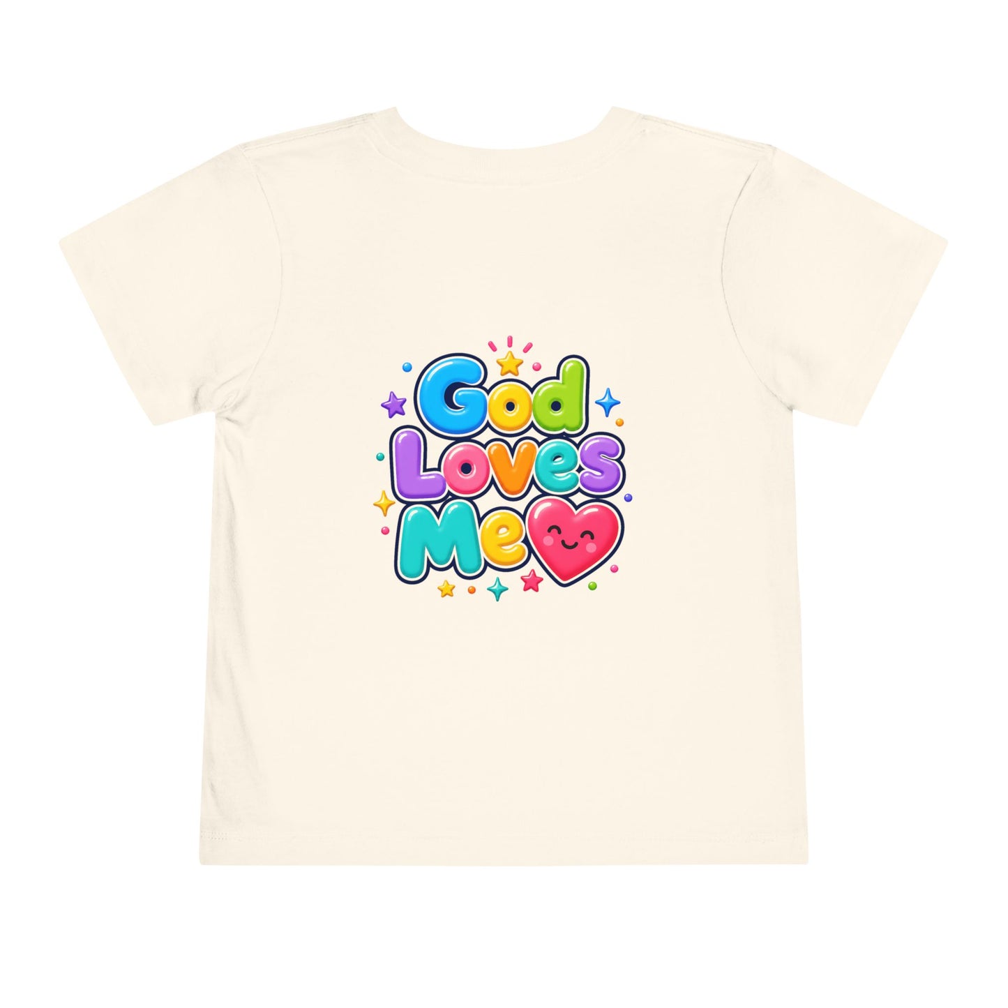 Fe God Loves Me Toddler Tee