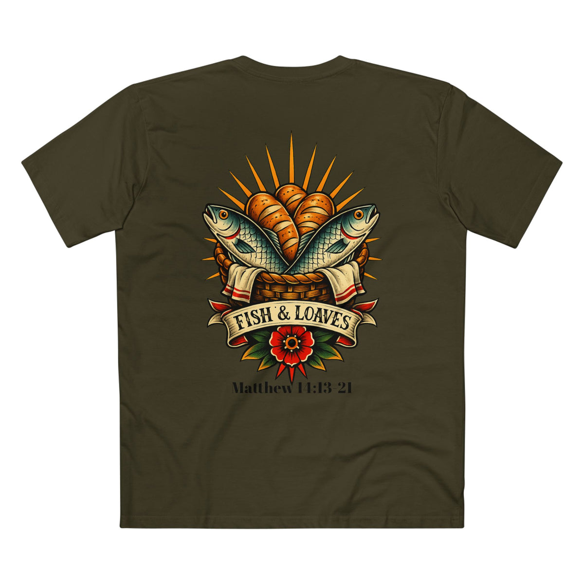 Fish & Loaves T-Shirt (Matthew 14:13-21)