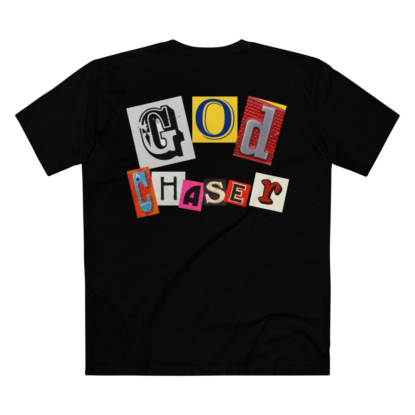 God Chaser Adult Staple Tee - Inspirational Graphic T-Shirt for Spiritual Seekers
