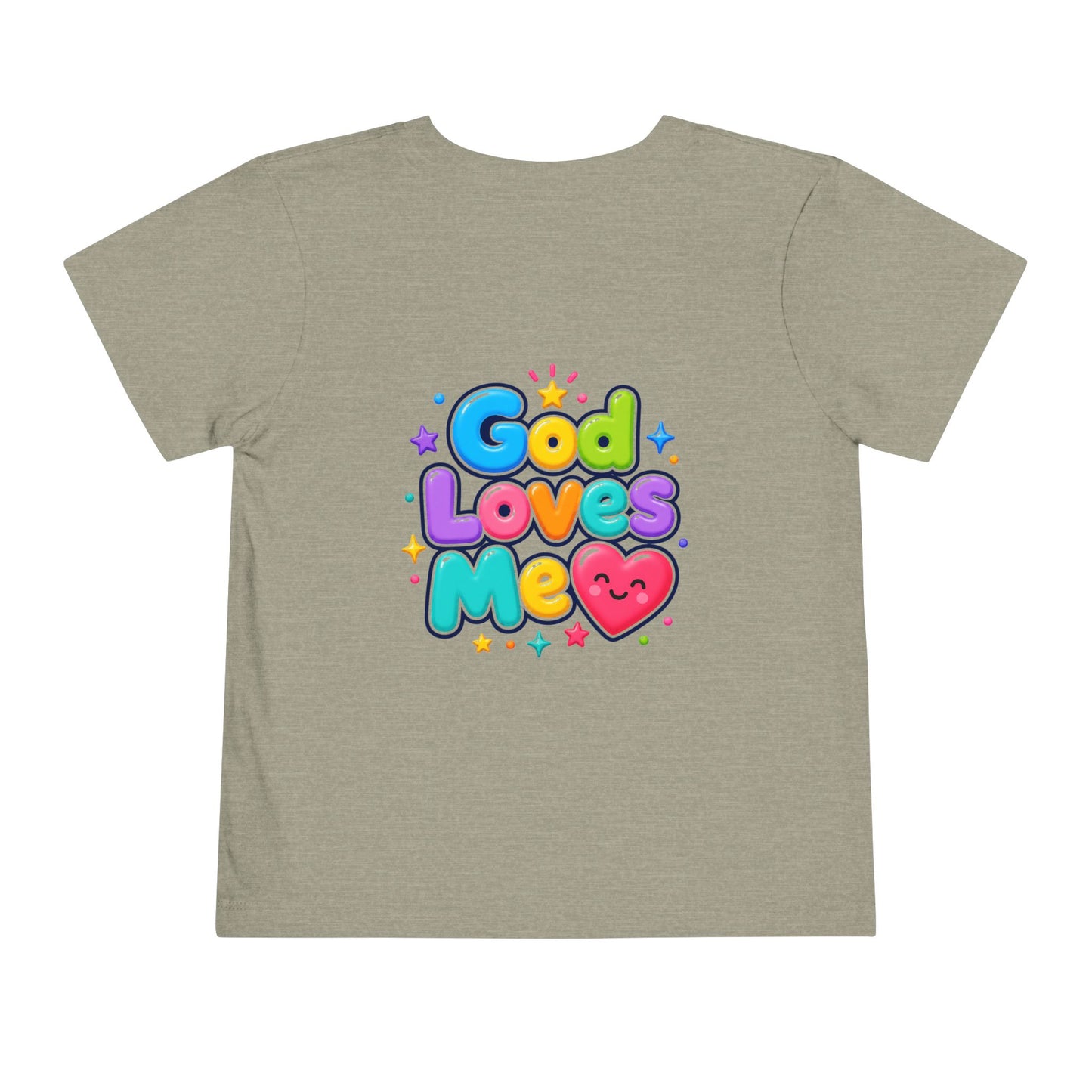 Fe God Loves Me Toddler Tee