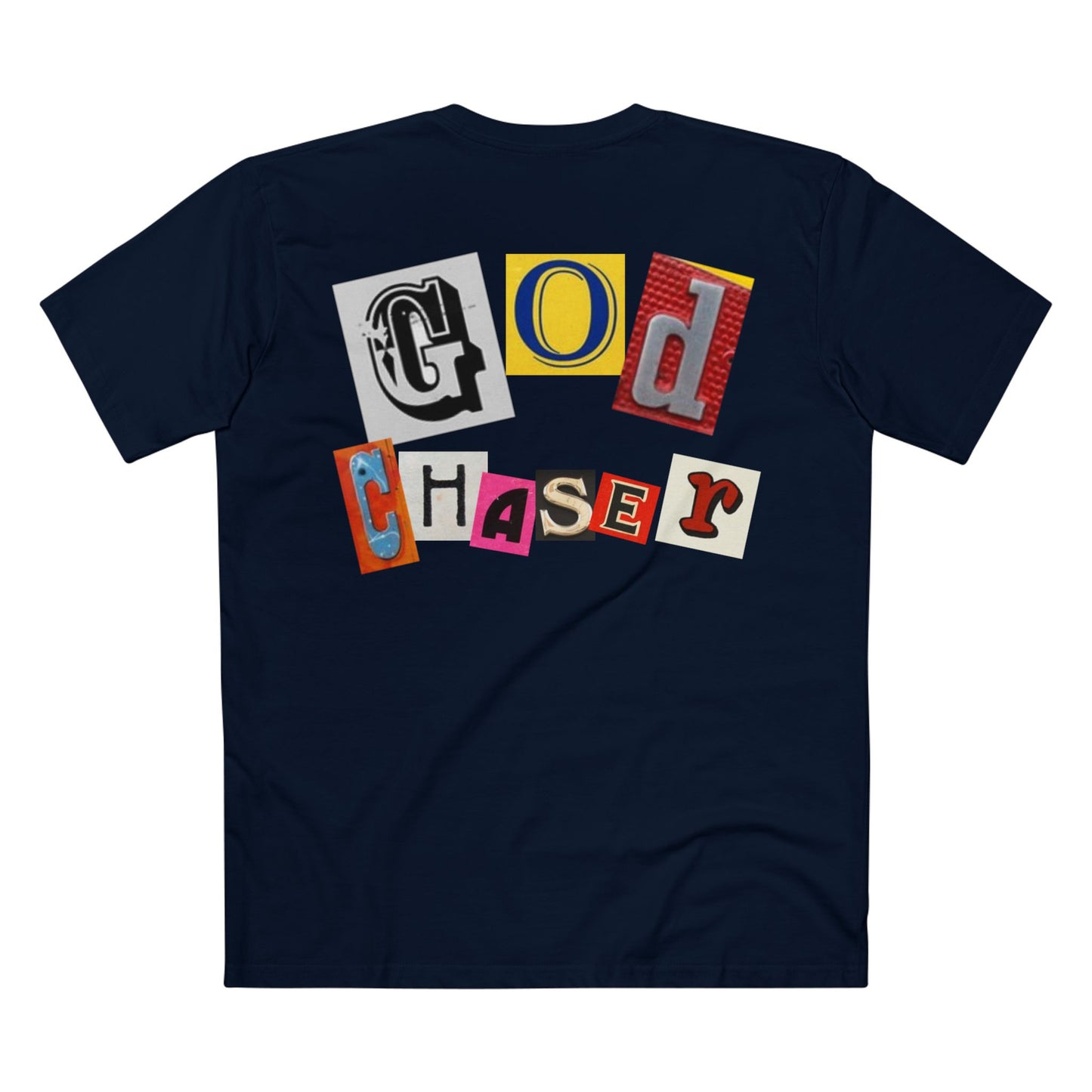 God Chaser Adult Staple Tee - Inspirational Graphic T-Shirt for Spiritual Seekers
