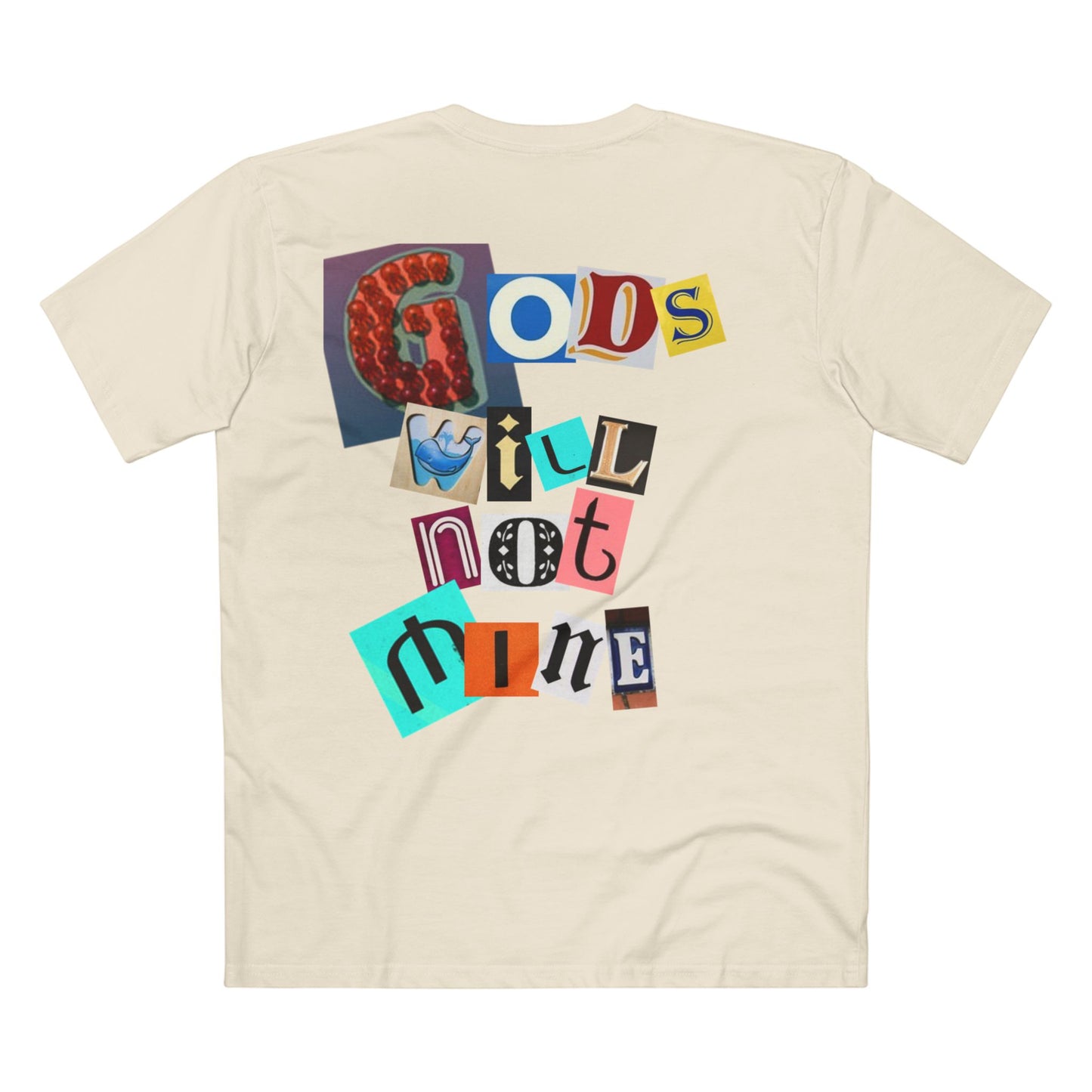 “God’s Will Not Mine” Shirt – Walk in Faith, Not Flesh