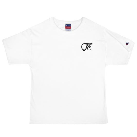 FE 7TH AVE X CHAMPION WHITE TEEEEEEEE