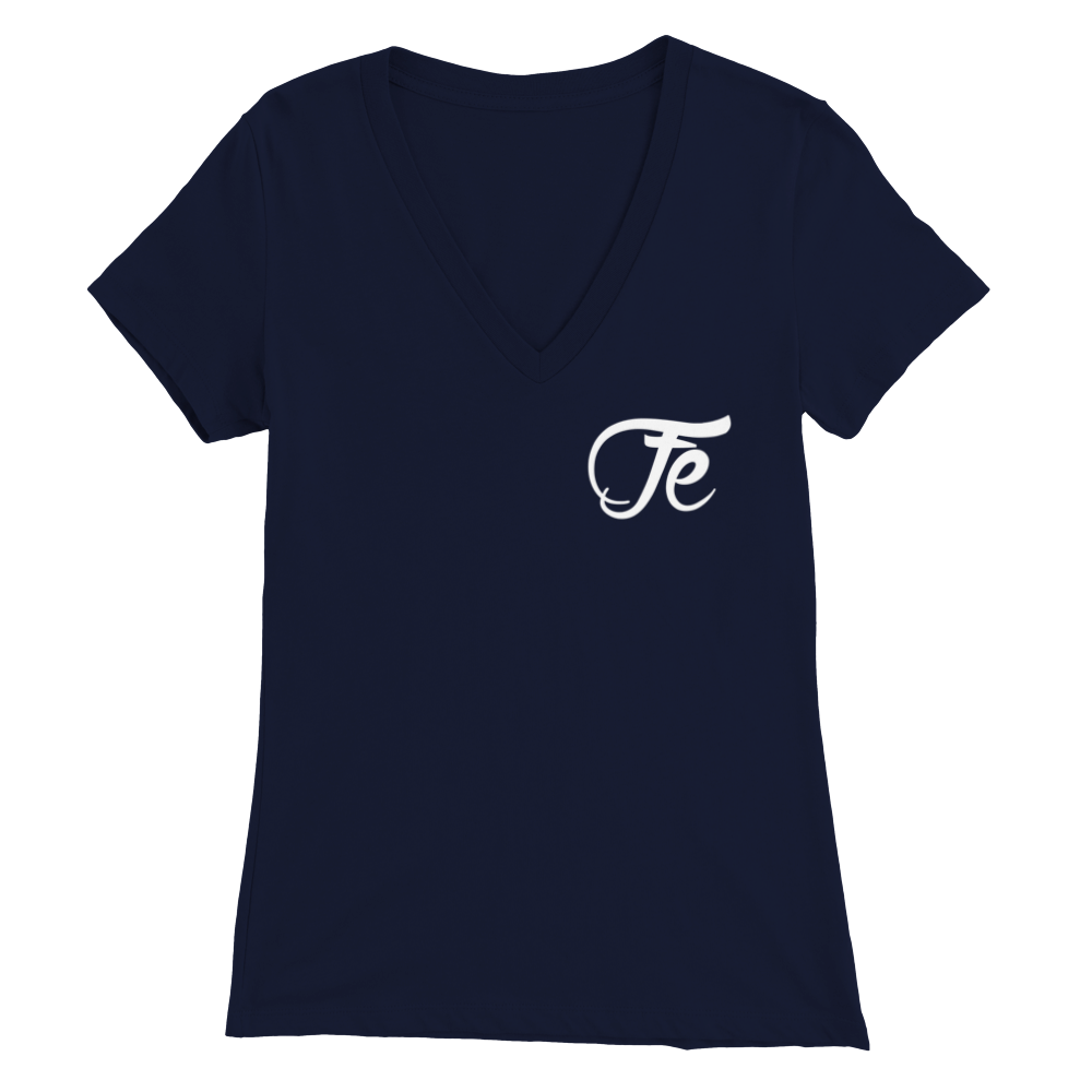 FE 7TH AVE PREMIUM WOMENS V NECK T SHIRT