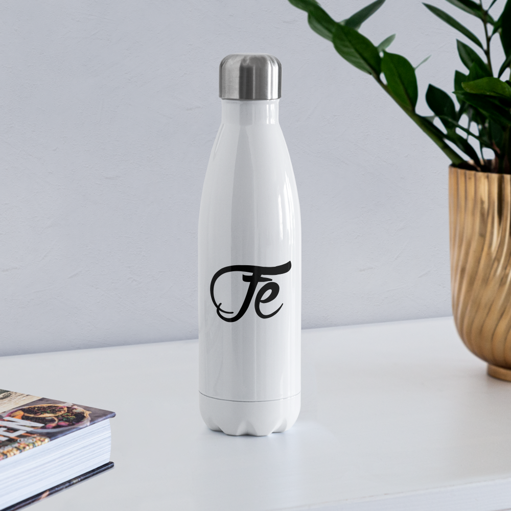 FE 7TH AVE INSULATED STAINLES STEEL CHOOSE YOUR POISON PREFERABLY WATER  BOTTLE - white